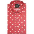 Print Rust Shirt : Party