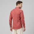 Print Rust Shirt : Party