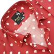 Print Rust Shirt : Party