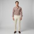 Print Rust Shirt : Party