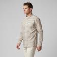 Print Cream Shirt : Party