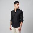 Plain Black Shirt : Party