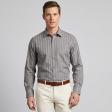 Stripes Dark Gray Shirt : Business