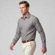 Stripes Dark Gray Shirt : Business
