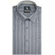 Stripes Gray Shirt : Business