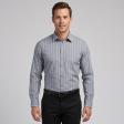 Stripes Gray Shirt : Business