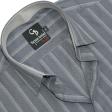 Stripes Gray Shirt : Business