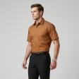 Plain Rust Shirt : Business