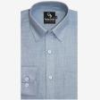 Self Design Gray Shirt : Business