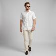 Embroidered White Shirt : Ditto