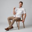 Embroidered White Shirt : Ditto