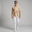 Print Brown T-shirt : Regular
