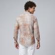 Print Rust Shirt : Party