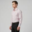 Stripes Pink Shirt : Business