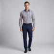 Stripes Peach Shirt : Business
