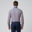 Stripes Peach Shirt : Business