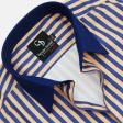 Stripes Peach Shirt : Business