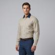 Plain Fawn Shirt : Business