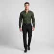 Plain Dark Gray Shirt : Business