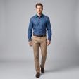 Plain Navy Blue Shirt : Business