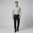 Stripes Green Shirt : Business