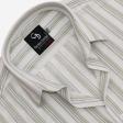 Stripes White Shirt : Business