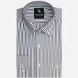 Stripes Blue Shirt : Business