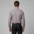 Stripes Brown Shirt : Business