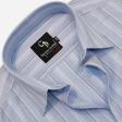 Stripes Blue Shirt : Business