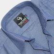 Checks Blue Shirt : Business