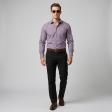 Checks Mauve Shirt : Business