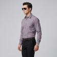 Checks Mauve Shirt : Business