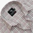 Checks Mauve Shirt : Business