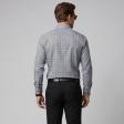 Checks Gray Shirt : Business
