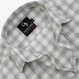 Checks Cream Shirt : Business