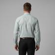 Self Design Light Green Shirt : Business