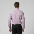 Self Design Mauve Shirt : Business