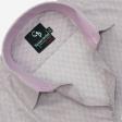 Self Design Mauve Shirt : Business
