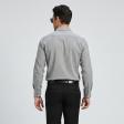 Self Design Gray Shirt : Business