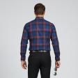Checks Navy Blue Shirt : Ditto