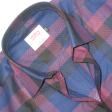 Checks Navy Blue Shirt : Ditto