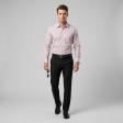 Checks Peach Shirt : Ditto