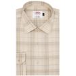 Checks Fawn Shirt : Ditto