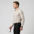 Checks Fawn Shirt : Ditto