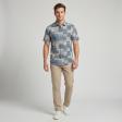 Print Blue Shirt : Ditto