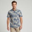Print Blue Shirt : Ditto