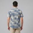 Print Blue Shirt : Ditto