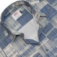 Print Blue Shirt : Ditto