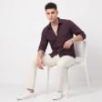 Combination Brown Shirt : Ditto