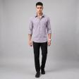 Combination Mauve Shirt : Ditto